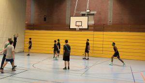 Probetraining Schulmannschaft Basketball